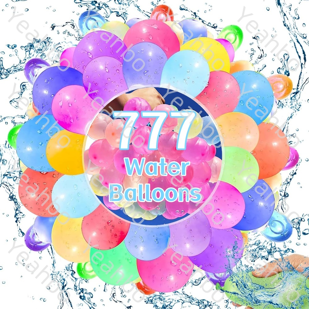 Water Balloon Set - Water Balloons Self Sealing, Rapid-Fill Self-Sealing