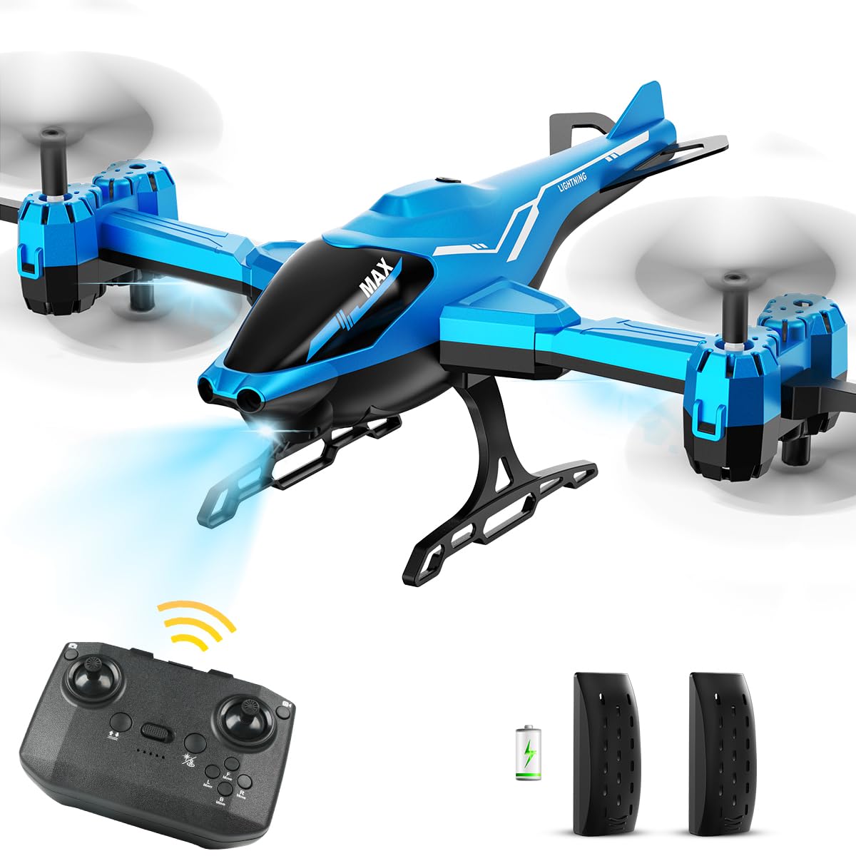 Kids Toys Helicopter - VATOS Super All in 1 Remote