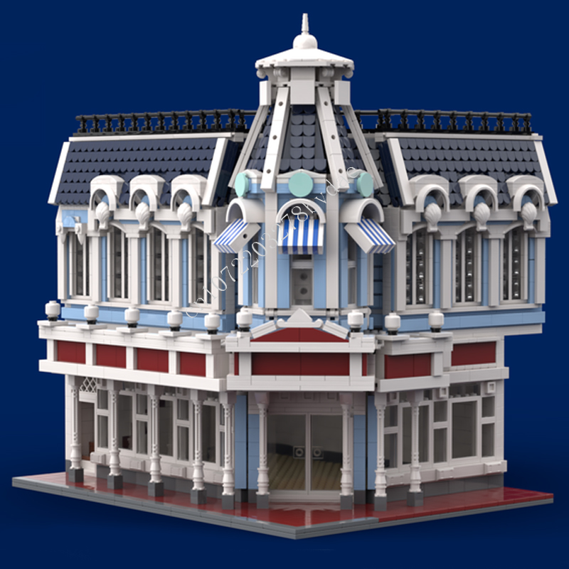 Kids Toys Xmas - 2947PCS Magic Kingdom Corner Emporium MOC