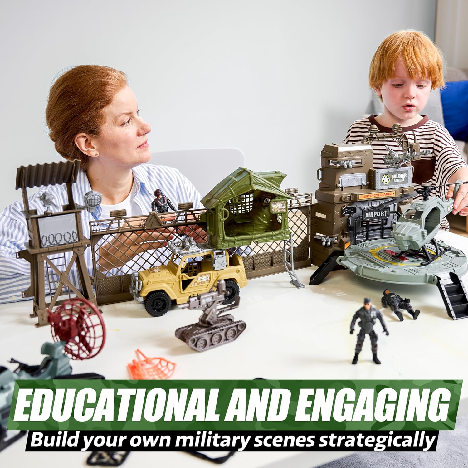JOYFY Military Toy Set with Ar - Kids Toys Helicopter recensione e prezzo