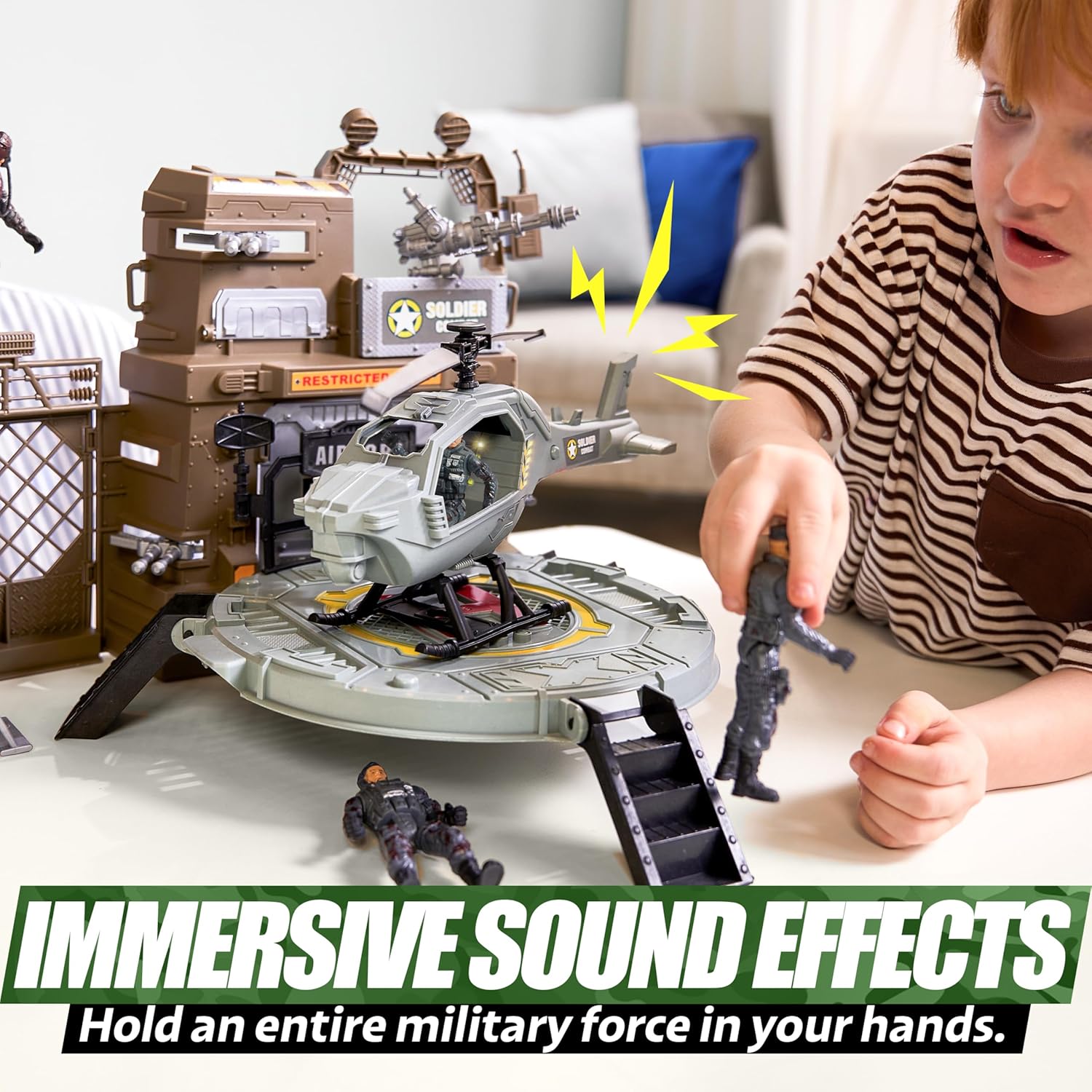 JOYFY Military Toy Set with Ar - Kids Toys Helicopter recensione e prezzo