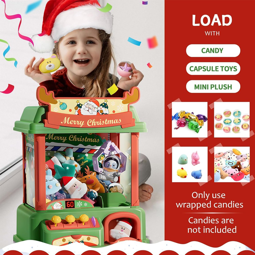 Christmas Claw Machine For Kid - Kids Toys Vending Machine recensione e prezzo