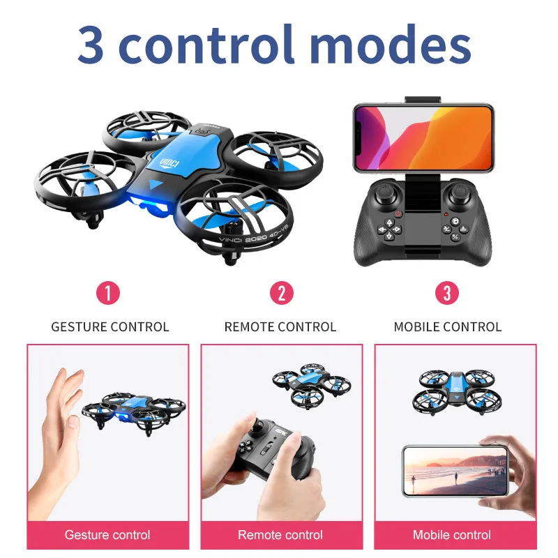 V8 New Mini Drone 4k professio - Kids Toys Helicopter recensione e prezzo