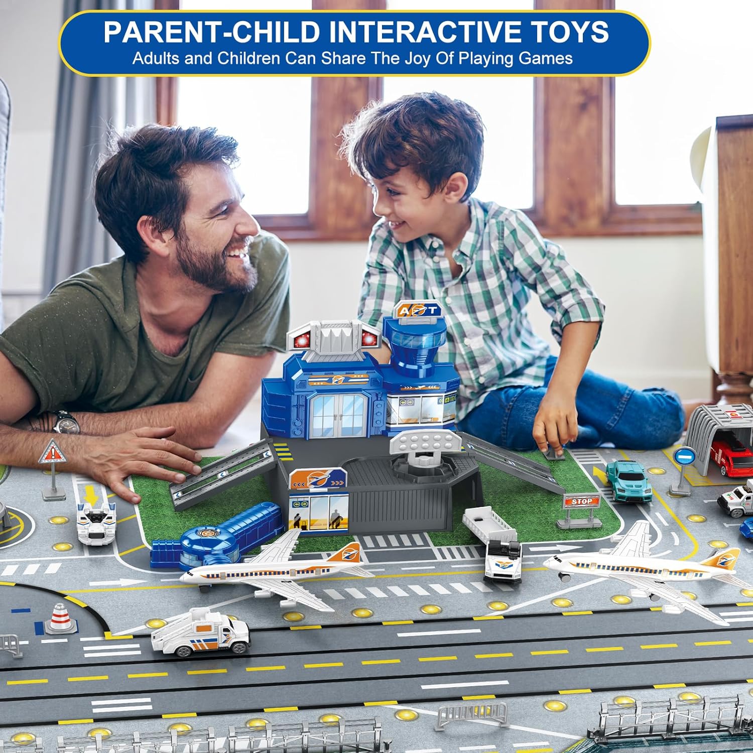 Children's Airport Scene Toy S - Kids Toys Helicopter recensione e prezzo