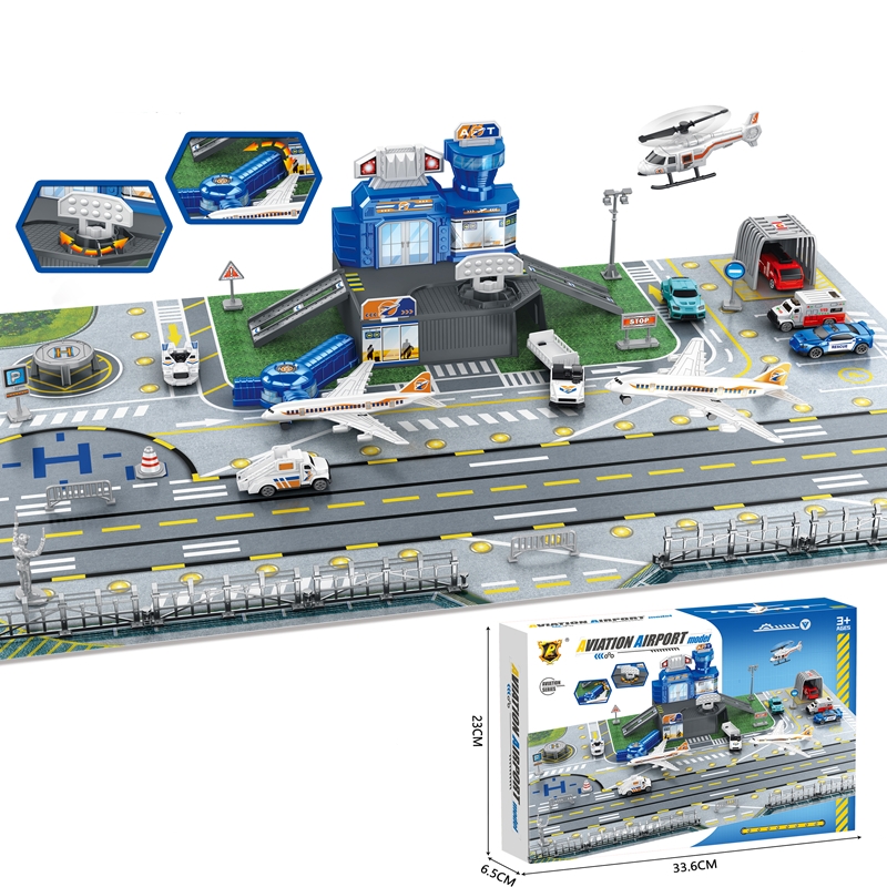 Children's Airport Scene Toy S - Kids Toys Helicopter recensione e prezzo