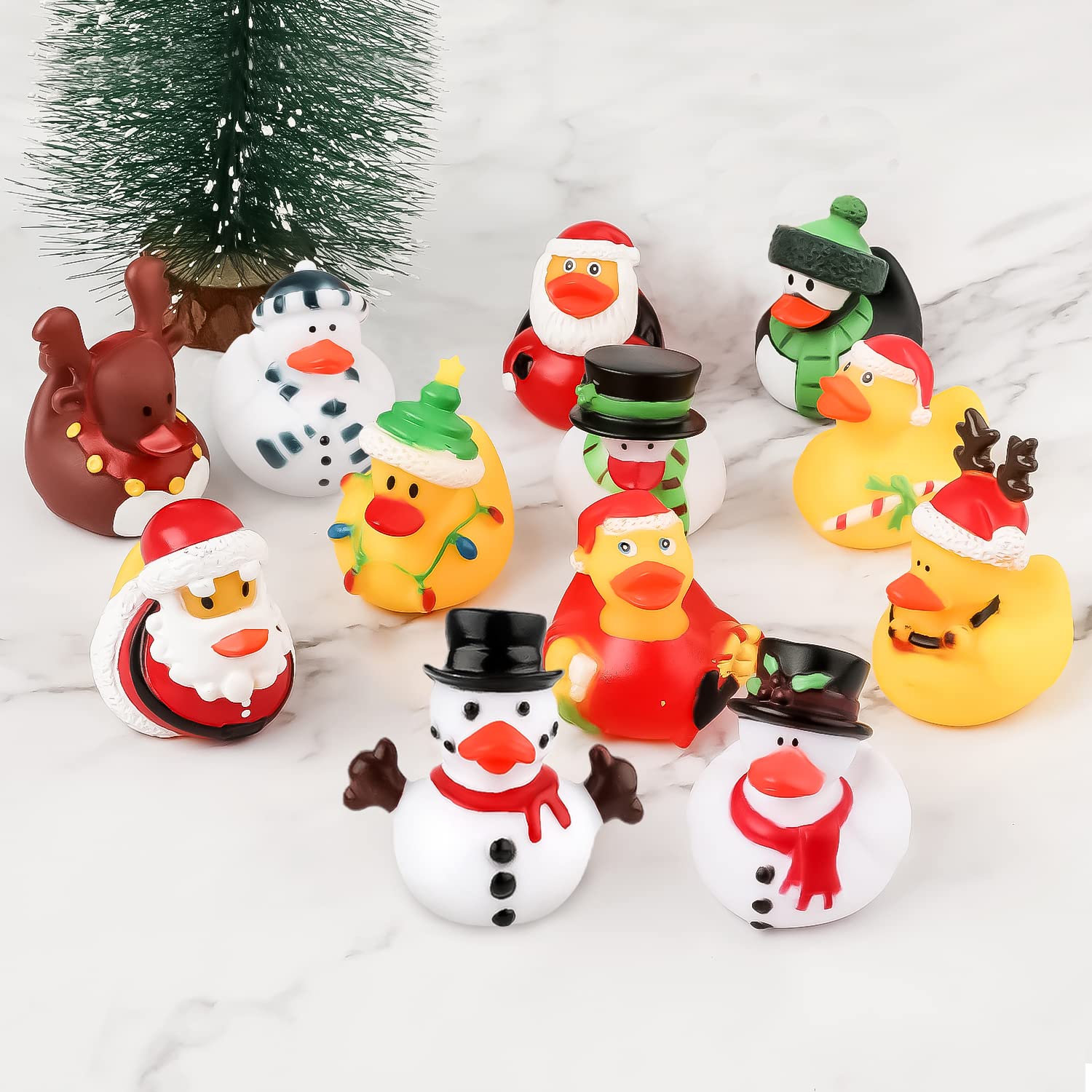 2/6/12PC Christmas Rubber Duck - Rubber Duck Bath recensione e prezzo