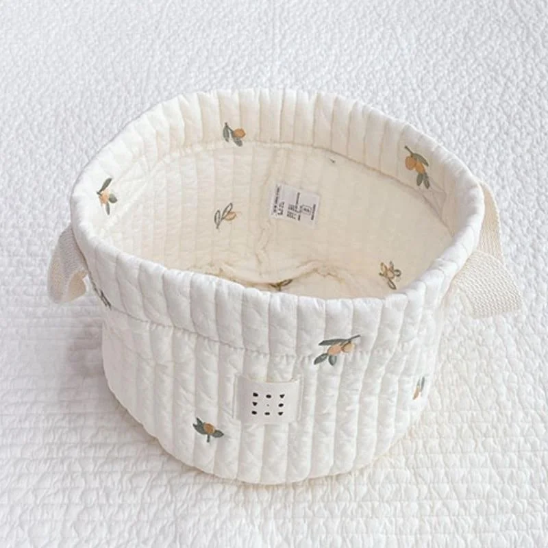 Cute Bear Embroidery Diaper Ba - Kids Toys Basket recensione e prezzo