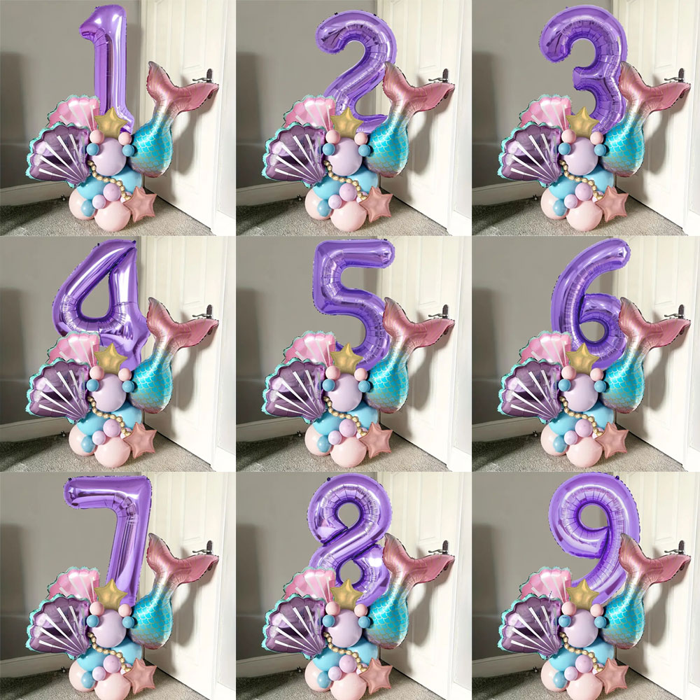 24pcs 1-9th Birthday Mermaid S - Water Balloon Set recensione e prezzo