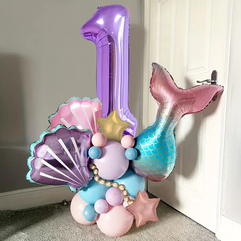 24pcs 1-9th Birthday Mermaid S - Water Balloon Set recensione e prezzo