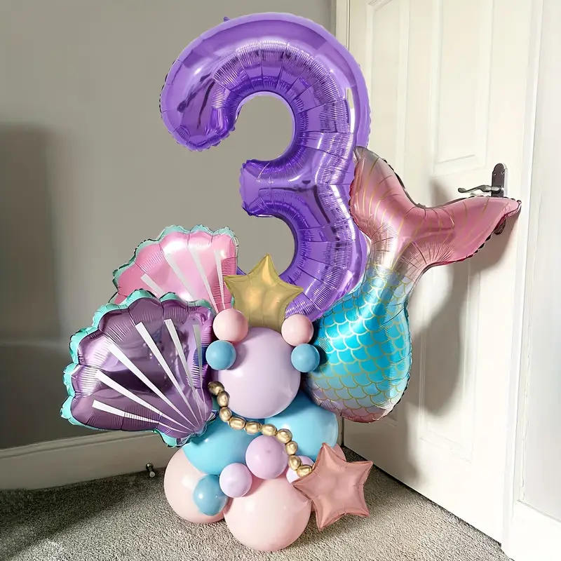 24pcs 1-9th Birthday Mermaid S - Water Balloon Set recensione e prezzo