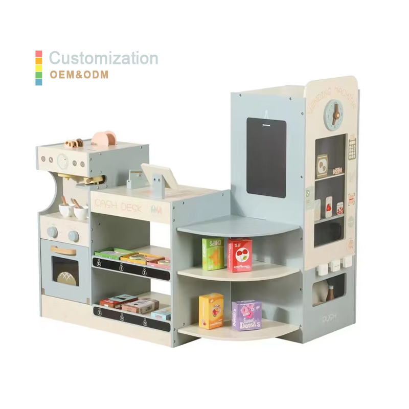 Kids Wooden Grocery Store Play - Kids Toys Vending Machine recensione e prezzo