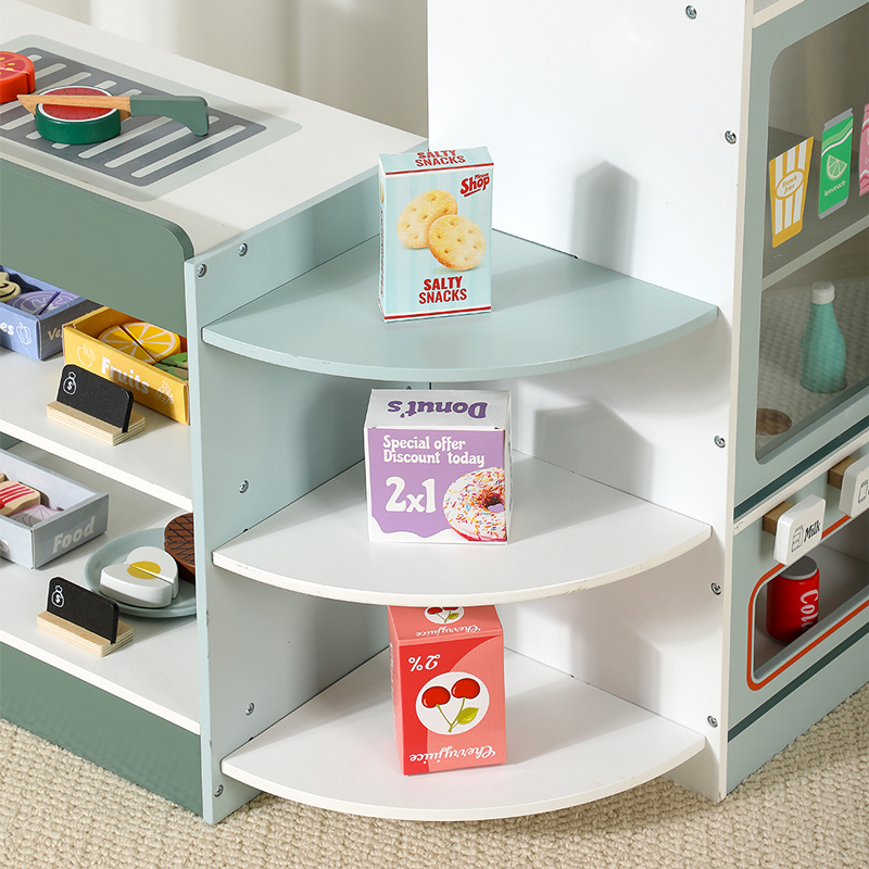 Kids Wooden Grocery Store Play - Kids Toys Vending Machine recensione e prezzo