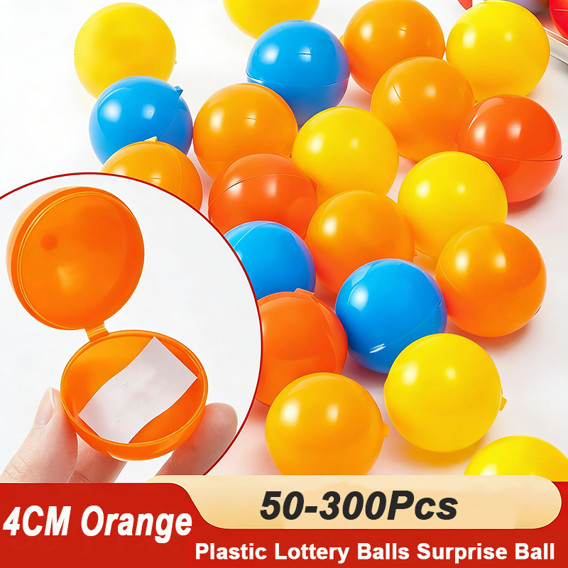 100-500Pcs 4CM Orange Plastic  - Kids Toys Vending Machine recensione e prezzo