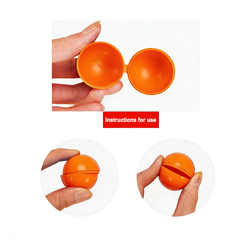 100-500Pcs 4CM Orange Plastic  - Kids Toys Vending Machine recensione e prezzo