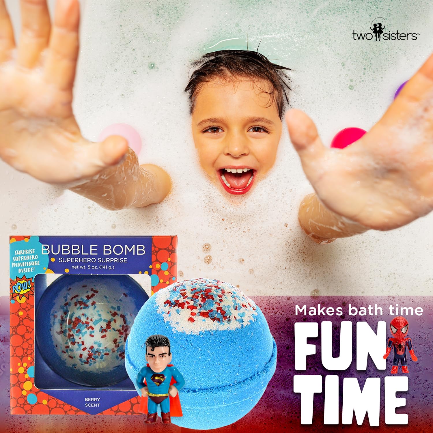 Surprise Superhero Bath Bombs  - Kids Toys Made In Usa recensione e prezzo