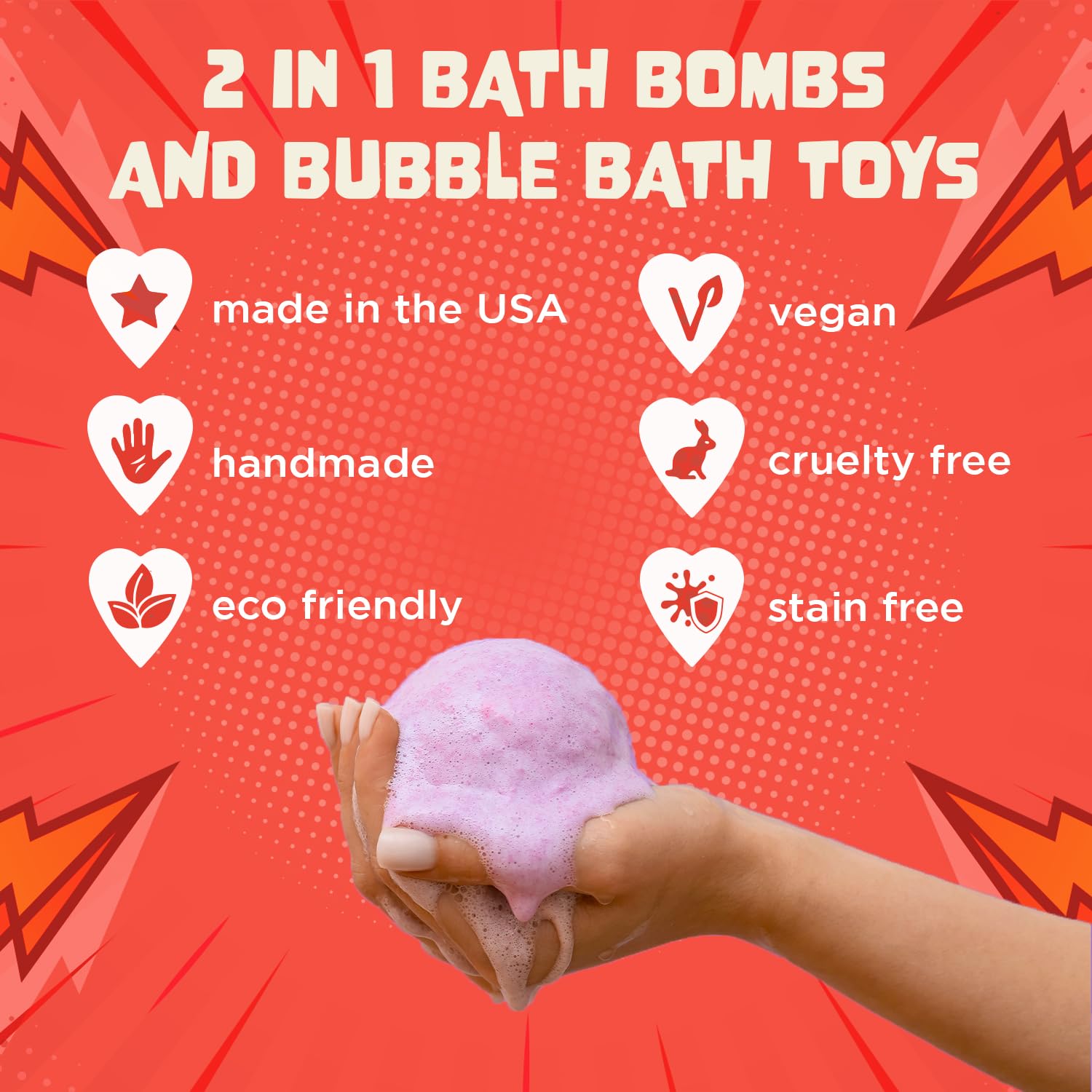 Surprise Superhero Bath Bombs  - Kids Toys Made In Usa recensione e prezzo