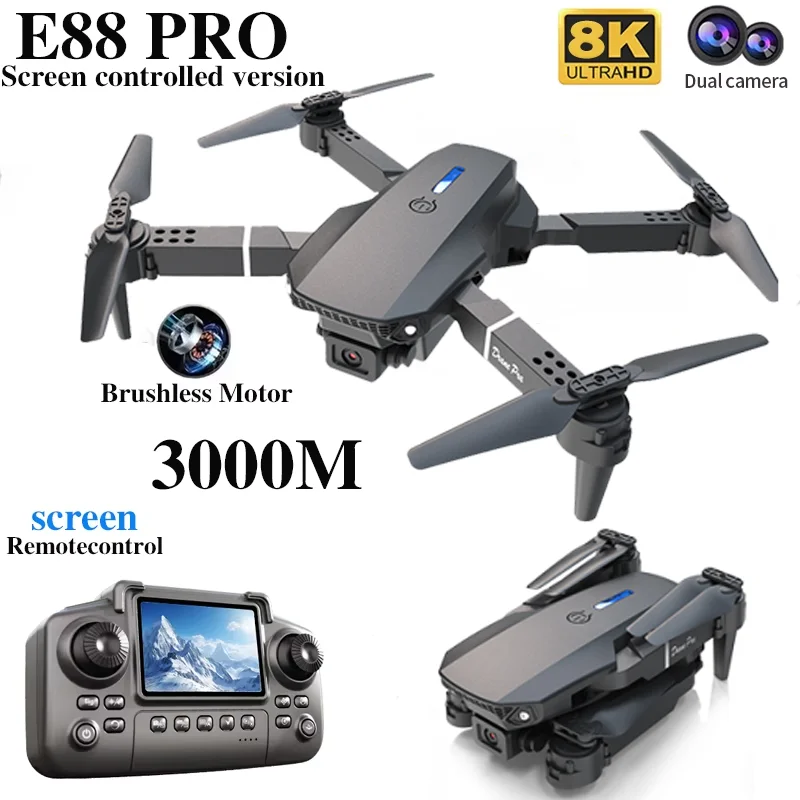 Professional E88 PRO Drone wit - Kids Toys Helicopter recensione e prezzo