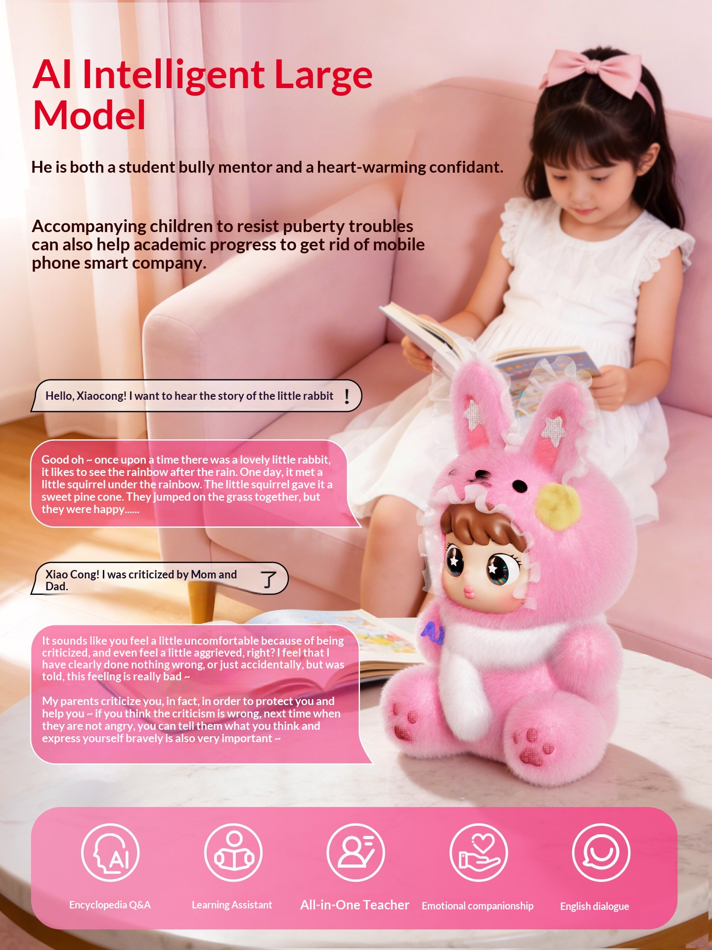 Ai Kids Story Robot Rabbit Sma - Kids Y Toys recensione e prezzo