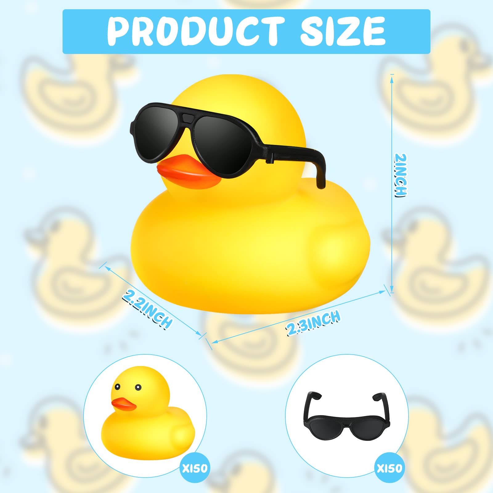 1-100pcs Yellow Mini Rubber Du - Rubber Duck Bath recensione e prezzo