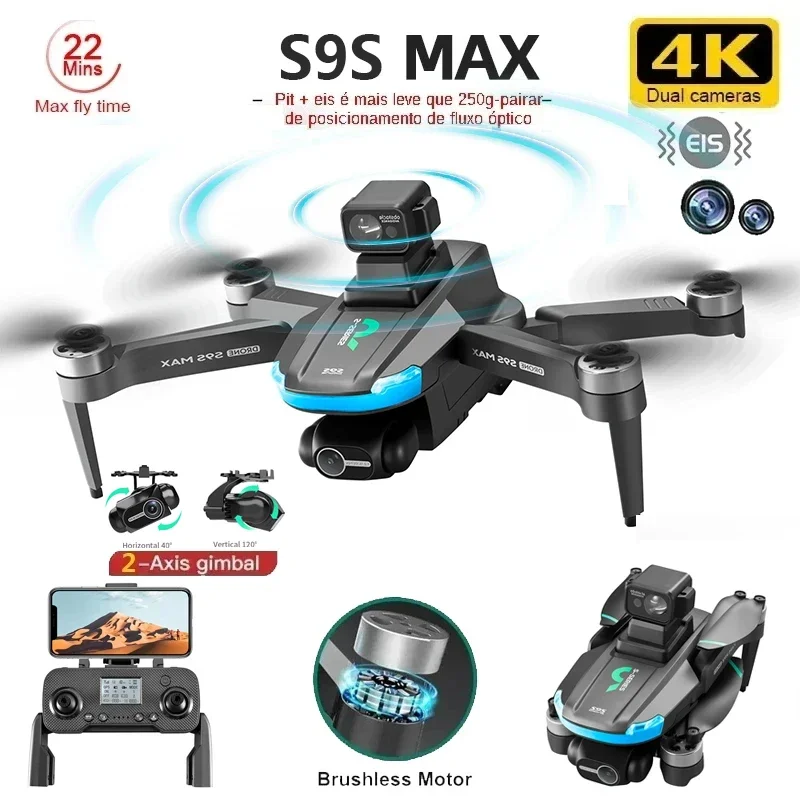 NEW S9S MAX MINI Drone 4K 2-Ax - Rc Helicopter Mini recensione e prezzo