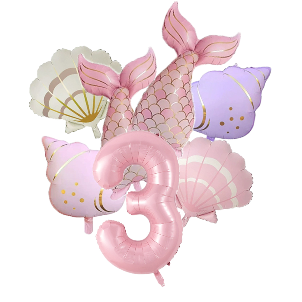7pcs Ocean Mermaid Tail Shell  - Water Balloon Set recensione e prezzo