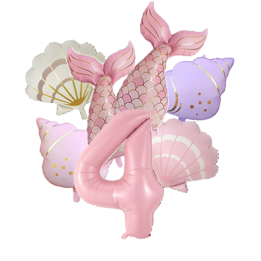7pcs Ocean Mermaid Tail Shell  - Water Balloon Set recensione e prezzo