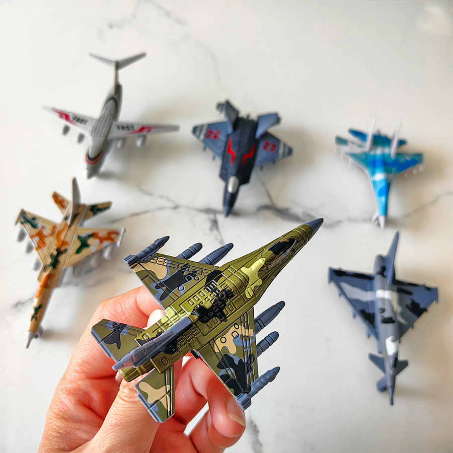 6pcs fighter plane combination - Kids Toys Helicopter recensione e prezzo