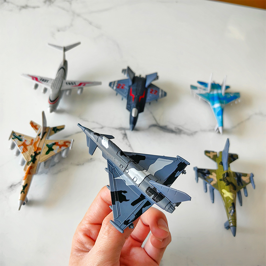 6pcs fighter plane combination - Kids Toys Helicopter recensione e prezzo