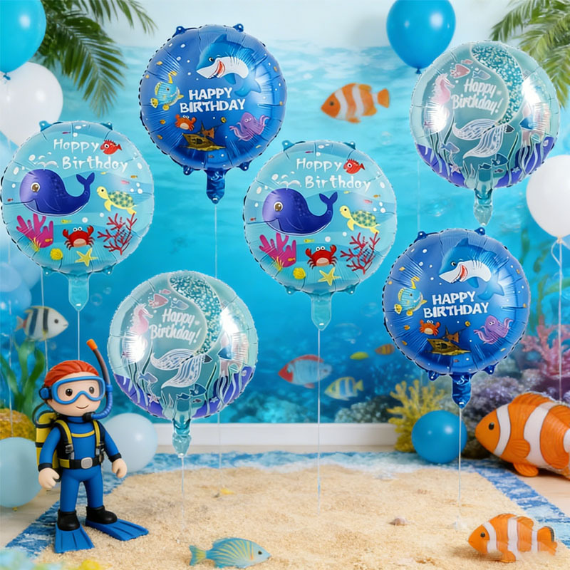 6pcs Ocean Theme Party Balloon - Water Balloon Set recensione e prezzo