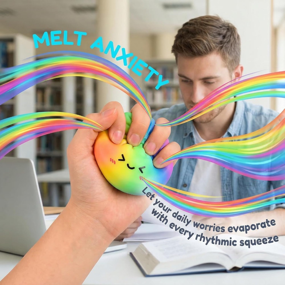 Rainbow Dumpling Squishy Toy T - Kids Toys Basket recensione e prezzo
