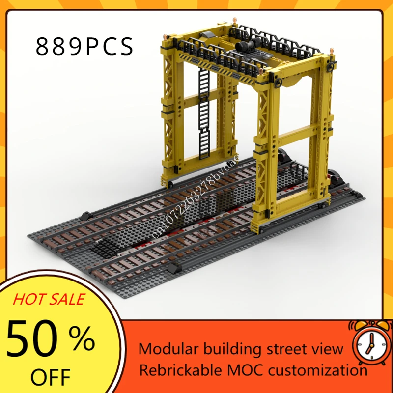 889PCS Railway Overloading Cra - Kids Toys Xmas recensione e prezzo