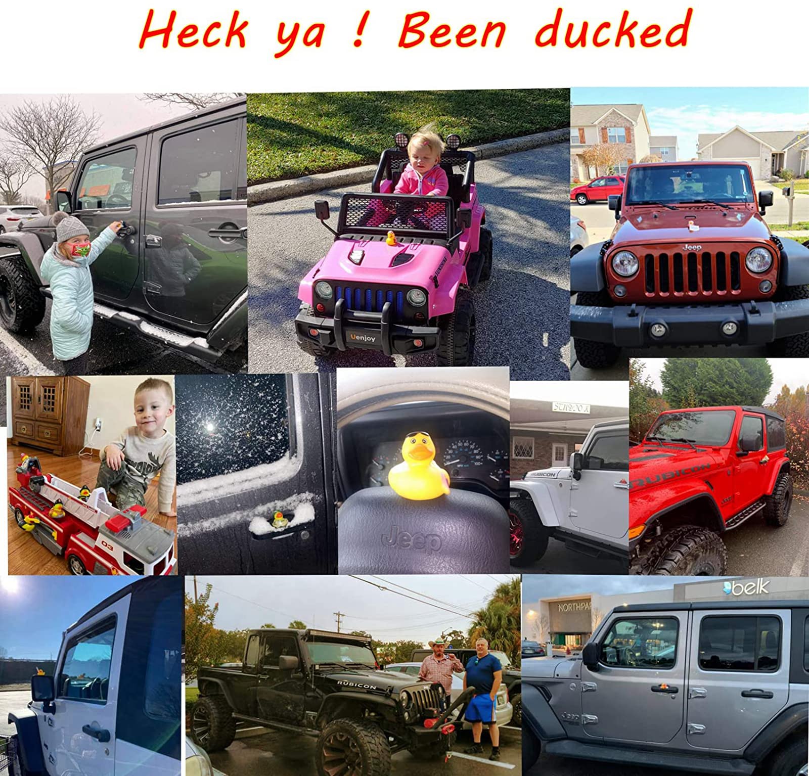 10-100PCS Rubber Duck for Jeep - Rubber Duck Bath recensione e prezzo