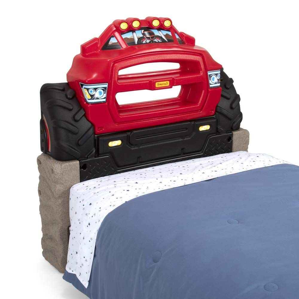 Monster Truck Headboard, Twin  - Kids Toys Made In Usa recensione e prezzo