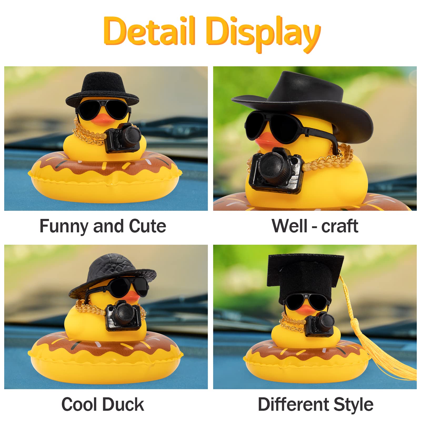 Duck Car Rubber Duck Dashboard - Rubber Duck Bath recensione e prezzo