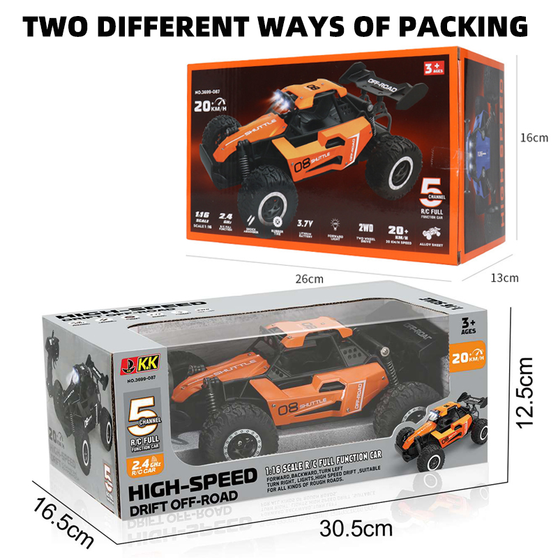 1:16 High-Speed RC Car 2.4G 20 - Kids Toys Channel recensione e prezzo