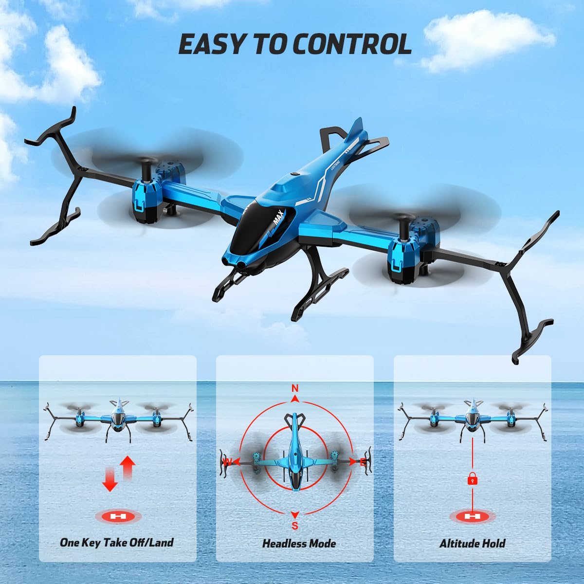 VATOS Super All in 1 Remote Co - Kids Toys Helicopter recensione e prezzo