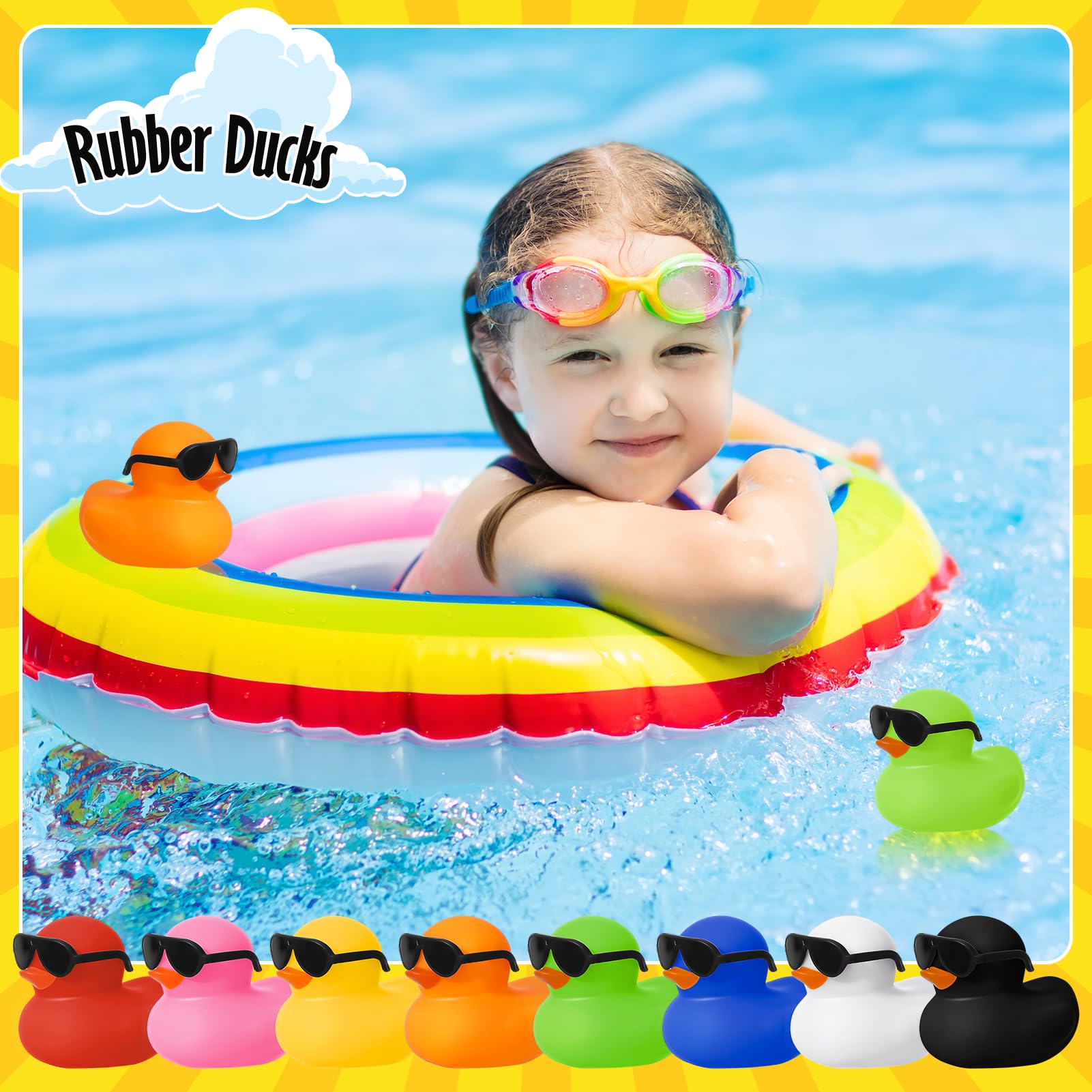 6/12/24/48PC Black  Rubber Duc - Rubber Duck Bath recensione e prezzo