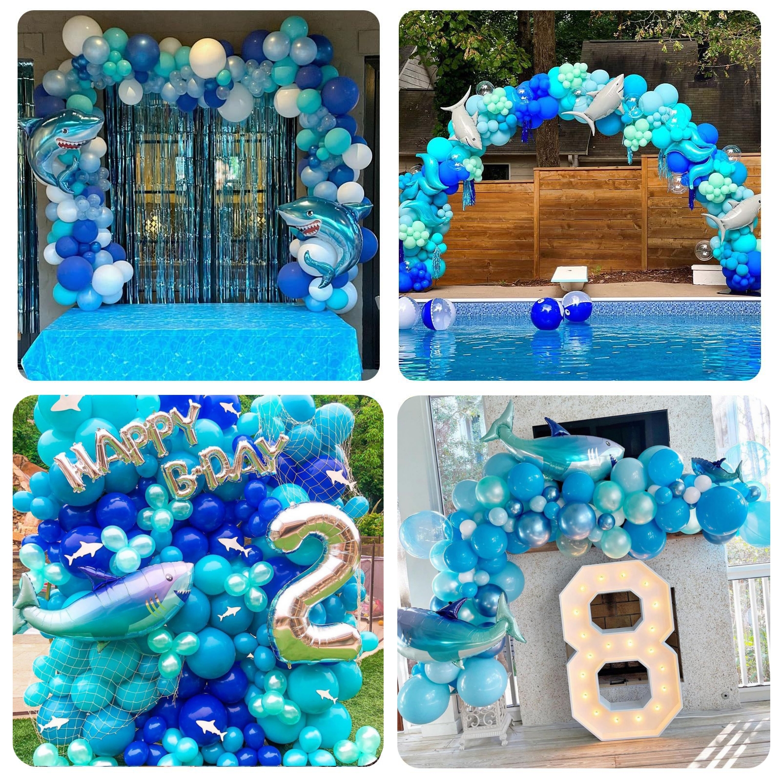 101Pcs A set of Ocean themed s - Water Balloon Set recensione e prezzo