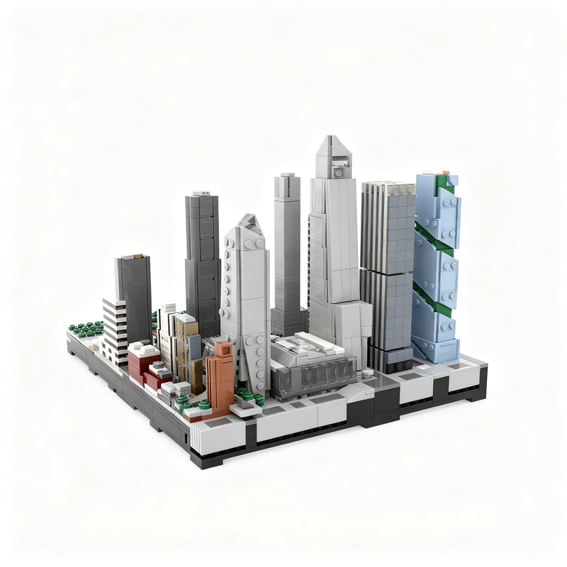 4386pcs MOC Hudson Yards NYC A - Kids Toys Nyc recensione e prezzo