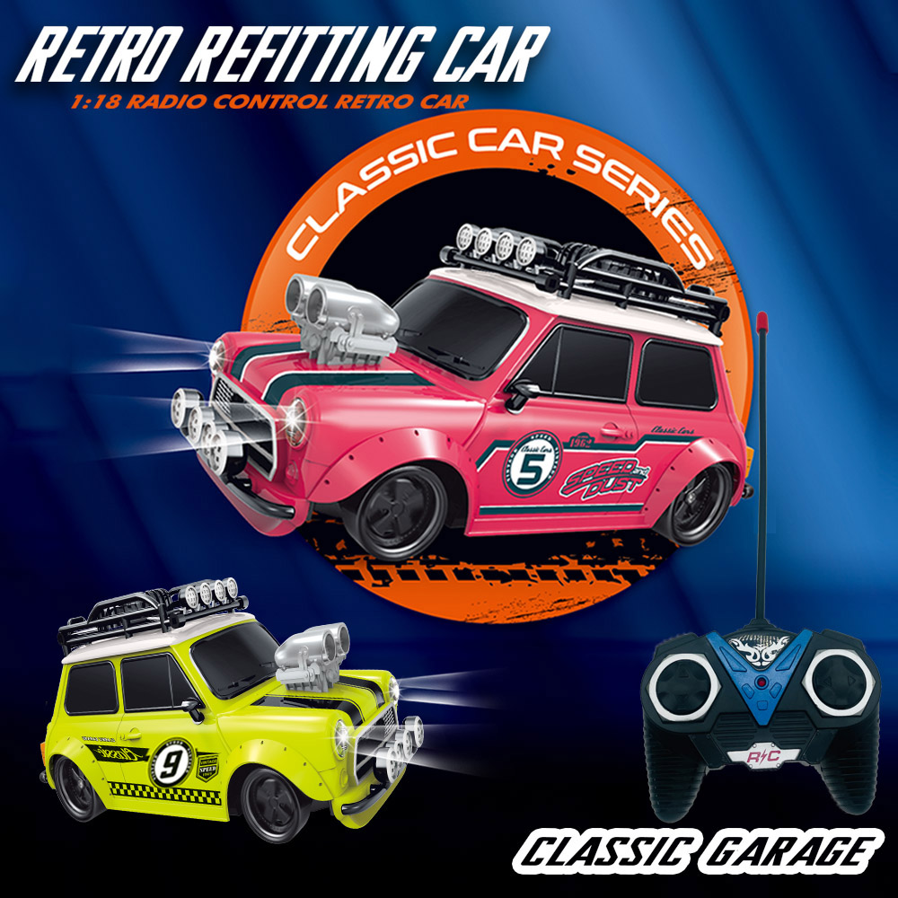 1:18 Retro Refitting MINI Car  - Kids Toys Channel recensione e prezzo