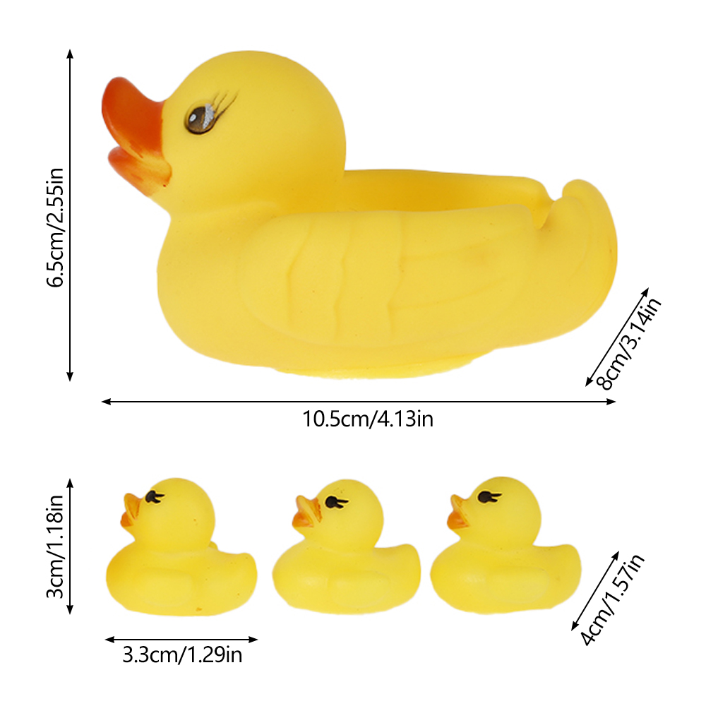 4Pcs Duck Toys Mini Rubber Duc - Rubber Duck Bath recensione e prezzo