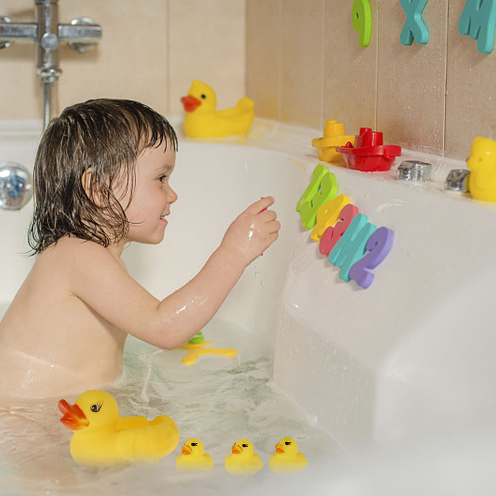 4Pcs Duck Toys Mini Rubber Duc - Rubber Duck Bath recensione e prezzo