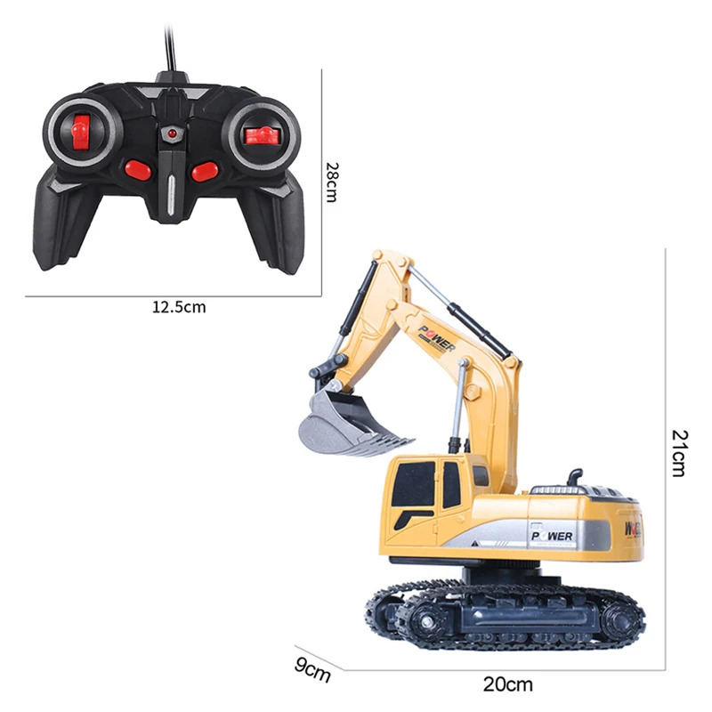 RC Excavator 2.4Ghz 6 Channel  - Kids Toys Channel recensione e prezzo