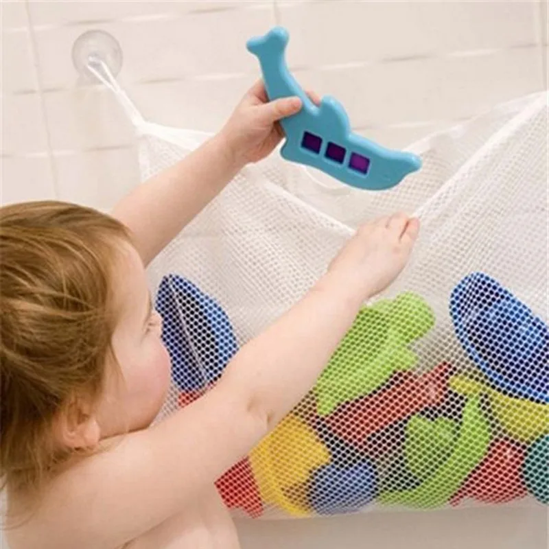 Baby Bathroom Mesh Bath Bag Ki - Kids Toys Basket recensione e prezzo