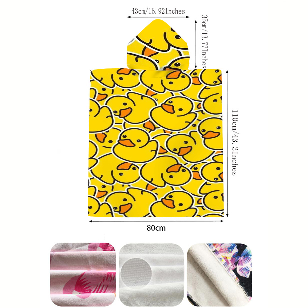 Cute Yellow Rubber Duck Print  - Rubber Duck Bath recensione e prezzo