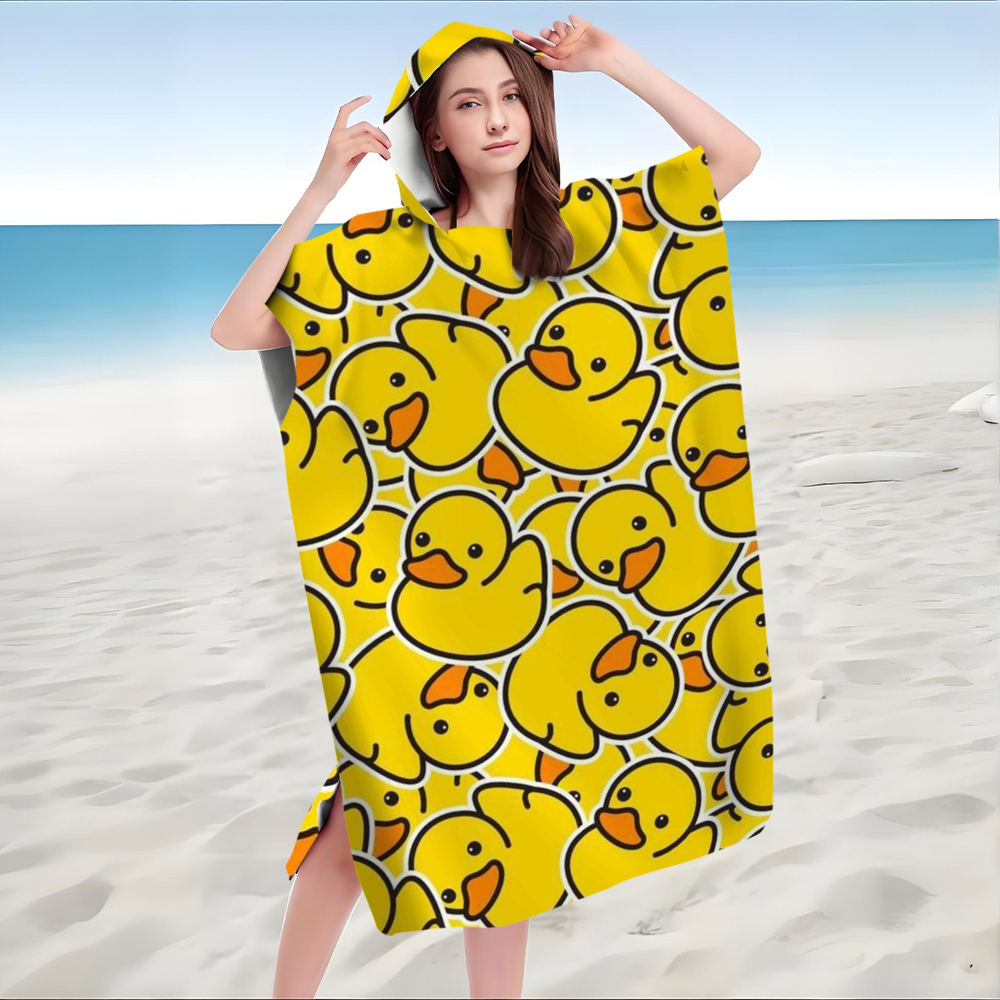 Cute Yellow Rubber Duck Print  - Rubber Duck Bath recensione e prezzo