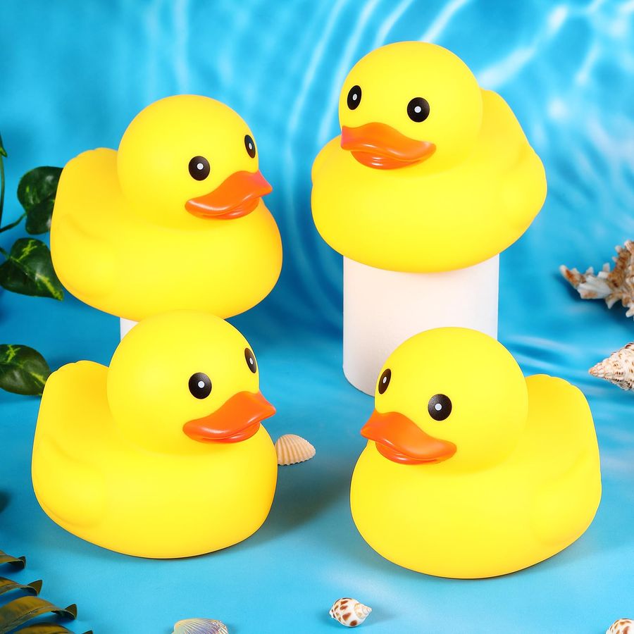 6 Pcs 5 Inches Large Yellow Ru - Rubber Duck Bath recensione e prezzo