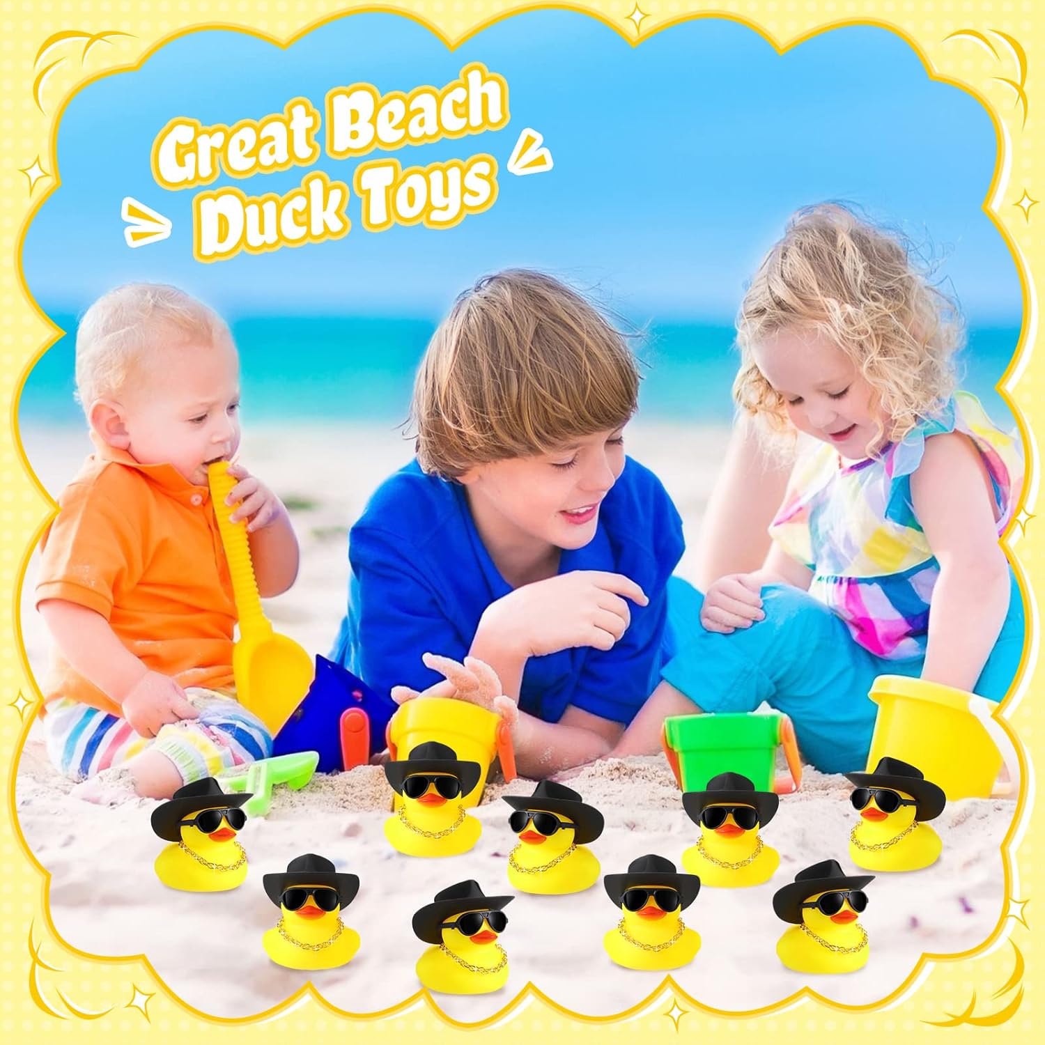 6/12/24 pcs Cowboy Rubber Duck - Rubber Duck Bath recensione e prezzo