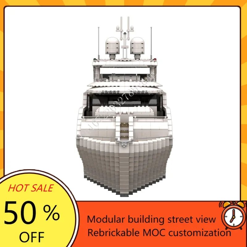 4657PCS Custom MOC Super Yacht - Kids Toys Xmas recensione e prezzo