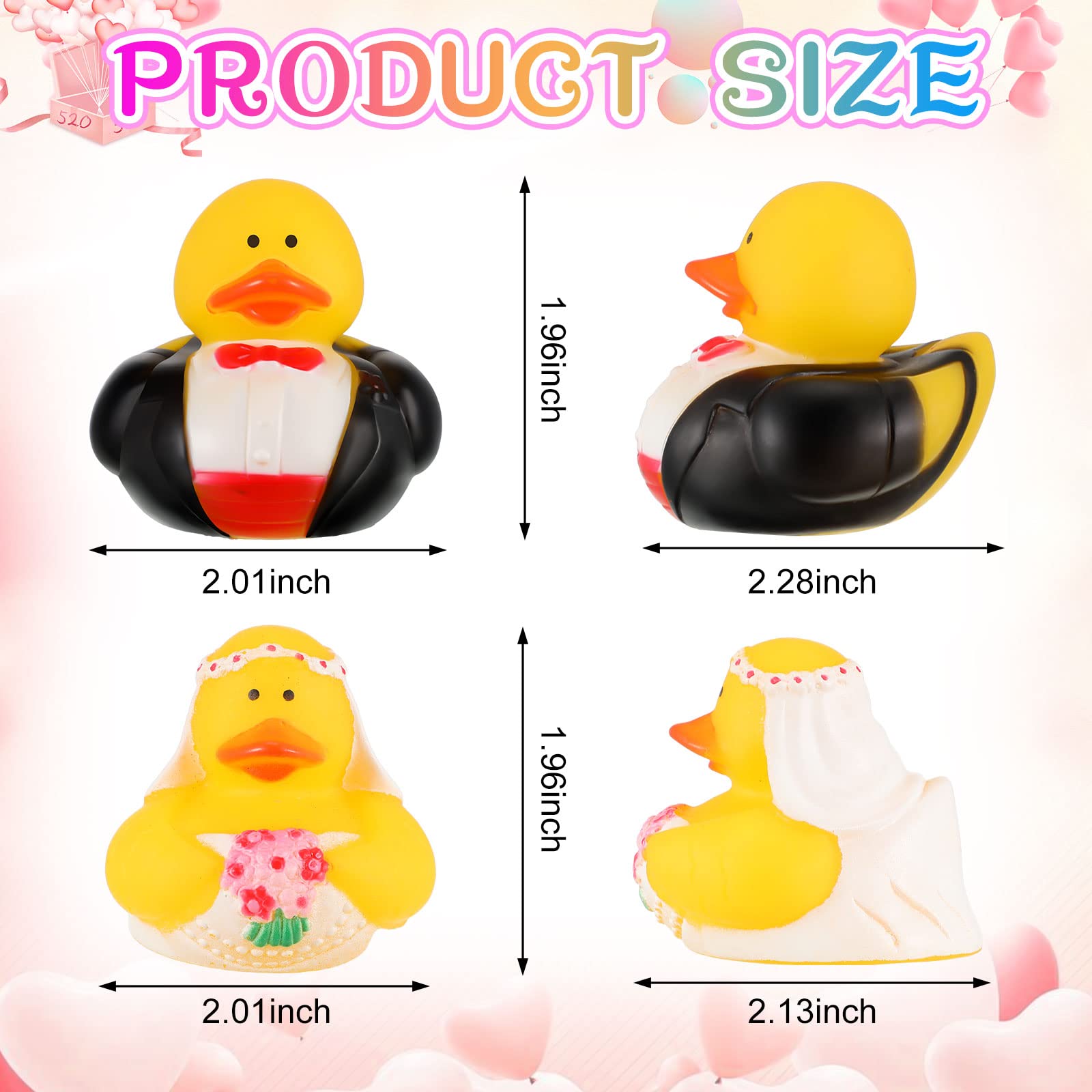24/48 Pcs Wedding Rubber Ducks - Rubber Duck Bath recensione e prezzo